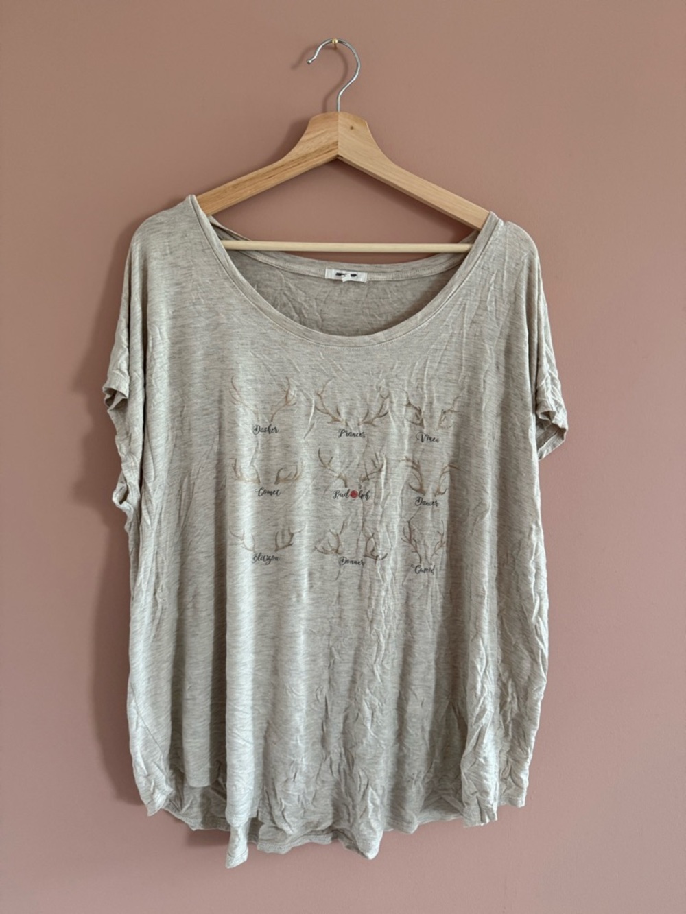 Maurices Reindeer Swing Tee